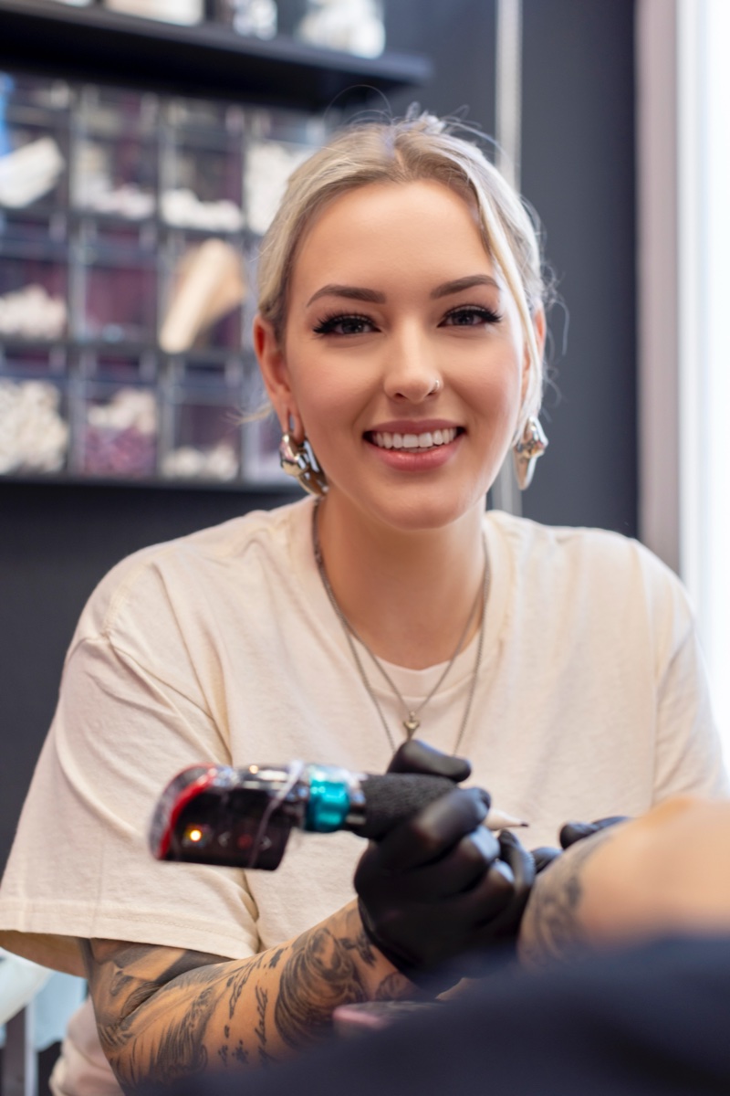 Kate, Tattoo at Beach Park Tattoo