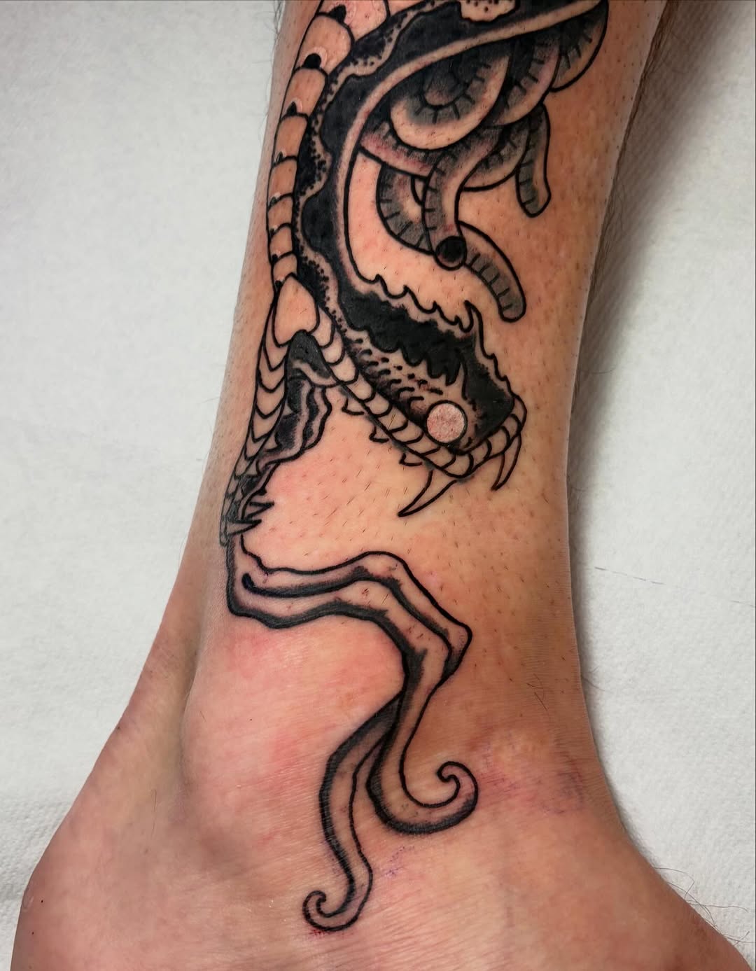 Lucas tattoo work at Beach Park Tattoo