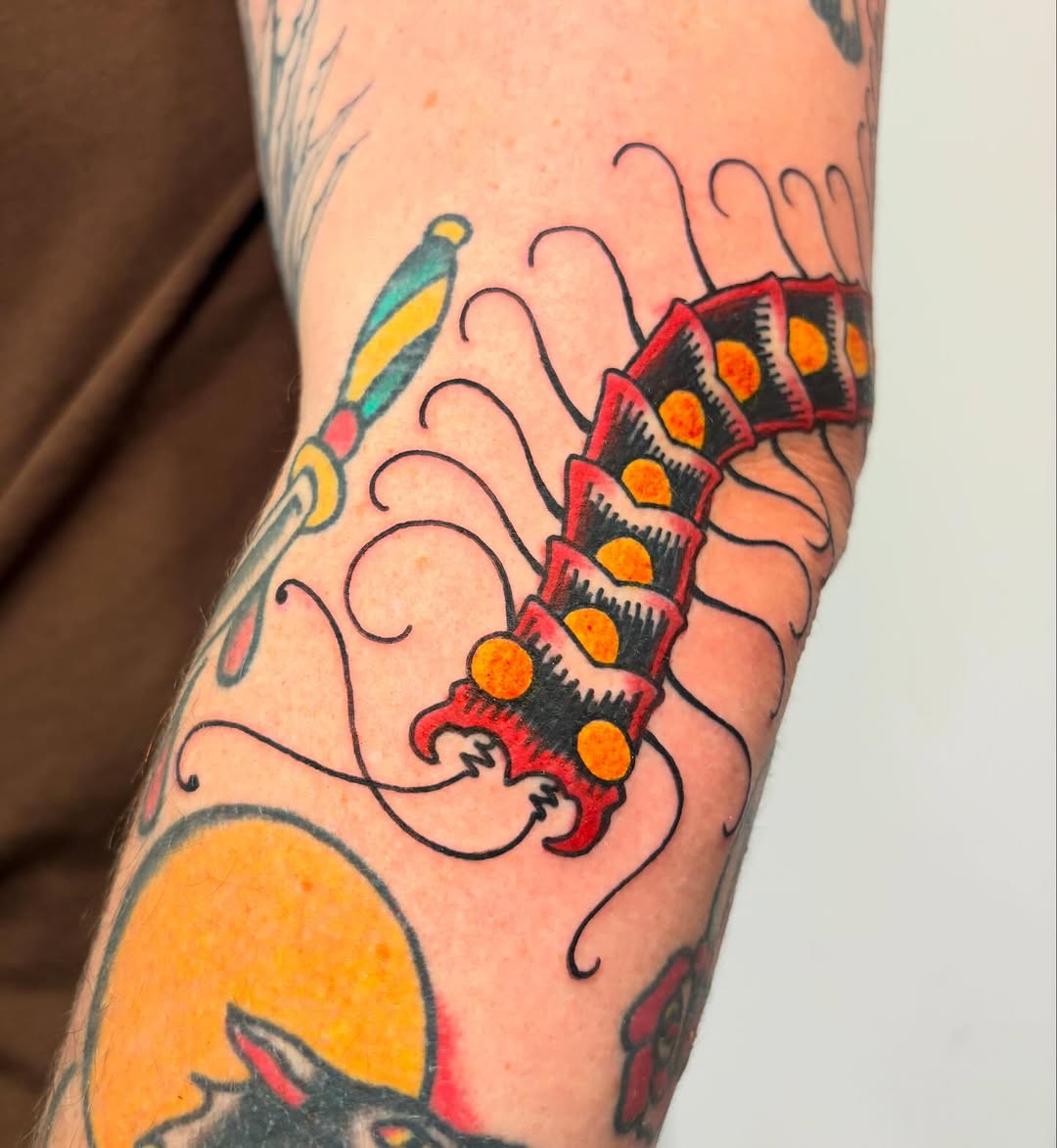 Lucas tattoo work at Beach Park Tattoo